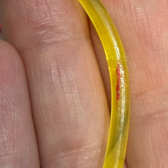 Set Of 4 Vintage Hand Painted Animal Hair Clips And 12 Jelly Bracelets - Picture 11 of 16